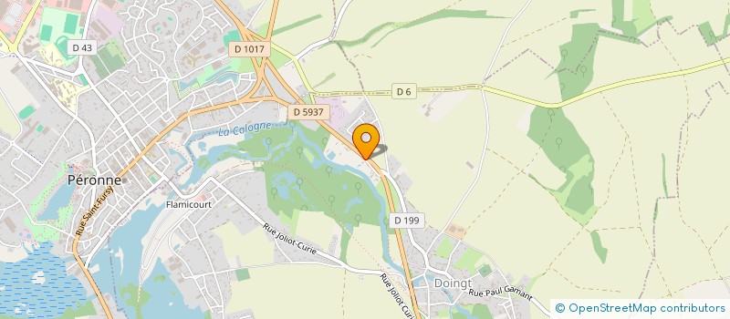 localisation de l'entreprise SCI DE LA COLOGNE  DOINGT