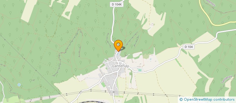 localisation de l'entreprise SCI DE LA COMBE  LANTENAY