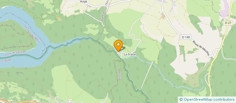 localisation de l'entreprise SCI DE LA COMBE  THOIRIA