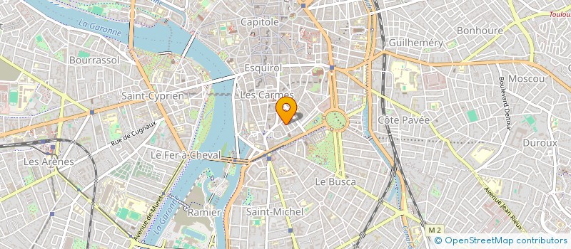 localisation de l'entreprise SCI DE LA COMBE  TOULOUSE