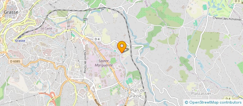localisation de l'entreprise SCI DE LA COMBE MAURE à GRASSE