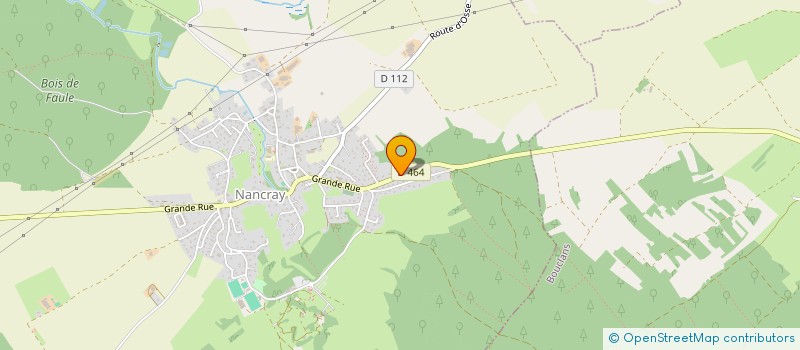 localisation de l'entreprise SCI DE LA COMBE SAINT VALIER  NANCRAY