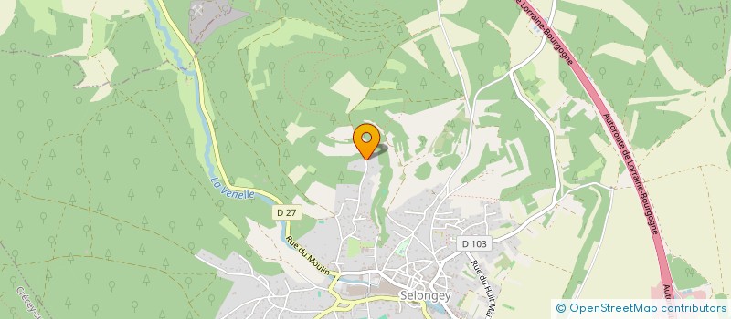 localisation de l'entreprise SCI DE LA COMBE SAINTE ANNE  SELONGEY