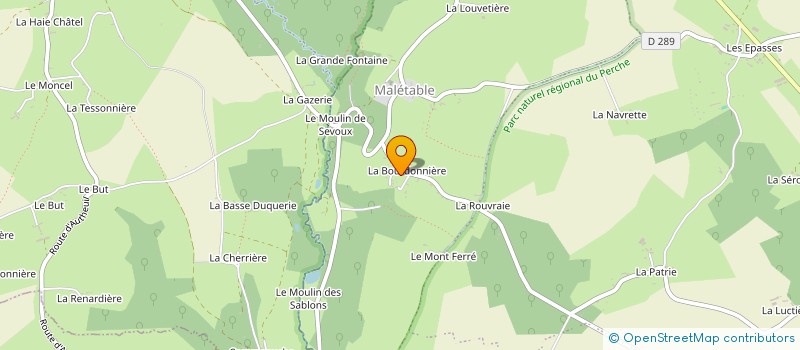 localisation de l'entreprise SCI DE LA COMMANCHE à LONGNY LES VILLAGES