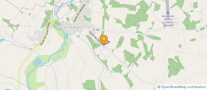 localisation de l'entreprise SCI DE LA COMMANDERIE à VICQ-SUR-NAHON