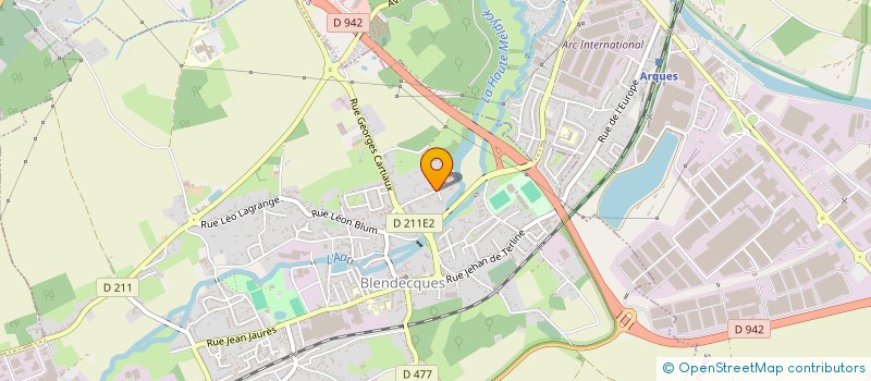 localisation de l'entreprise SCI DE LA CONFIANCE  BLENDECQUES