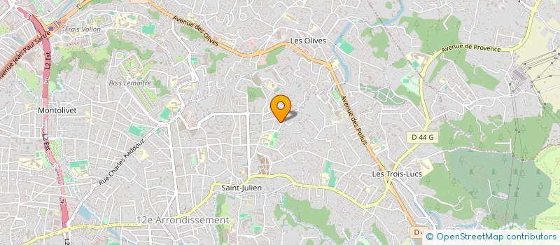 localisation de l'entreprise SCI DE LA COQUETTE à MARSEILLE