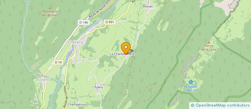 localisation de l'entreprise SCI DE LA CORBIERE à MIJOUX