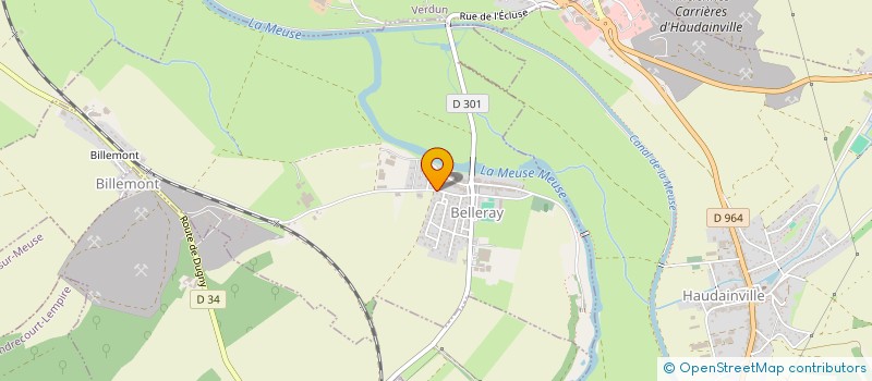 localisation de l'entreprise SCI DE LA CORE à DUGNY-SUR-MEUSE