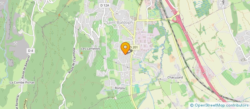 localisation de l'entreprise SCI DE LA CORNAZ  SAINT-BALDOPH