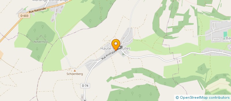 localisation de l'entreprise SCI DE LA CORNETTE  HEMILLY