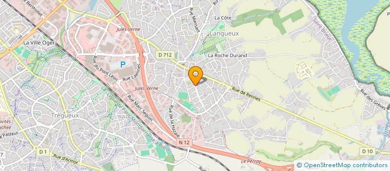 localisation de l'entreprise SCI DE LA COTE à LANGUEUX