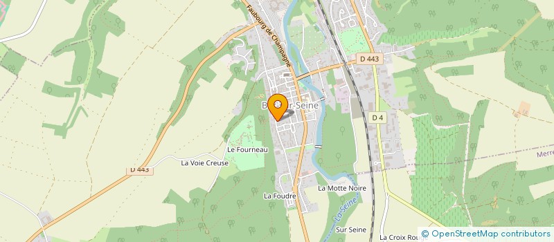 localisation de l'entreprise SCI DE LA COTE à BAR-SUR-SEINE