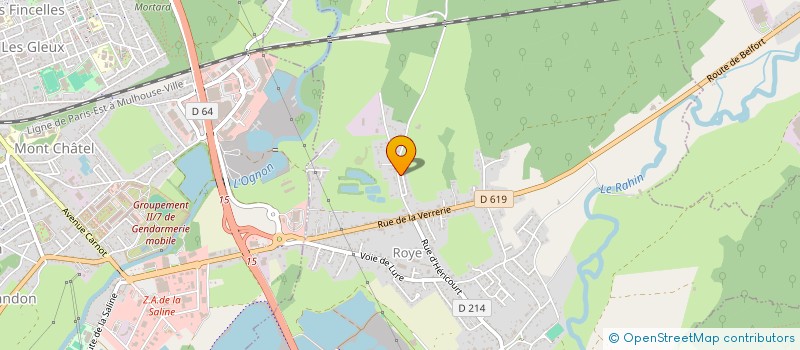 localisation de l'entreprise SCI DE LA COTE à ROYE