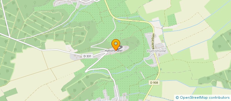 localisation de l'entreprise SCI DE LA COTE  VIGNEULLES-LES-HATTONCHATEL