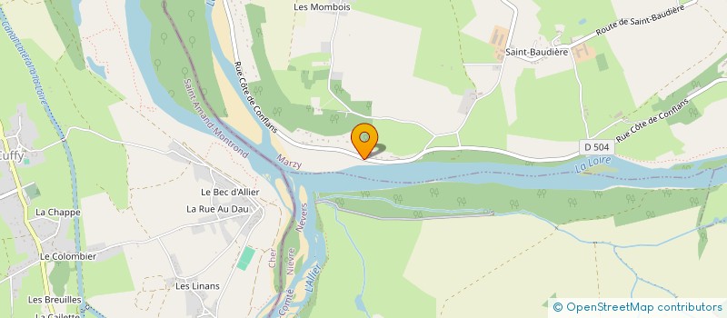 localisation de l'entreprise SCI DE LA COTE à MARZY