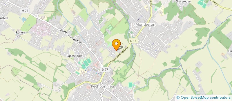 localisation de l'entreprise SCI DE LA COTE  PECHBONNIEU