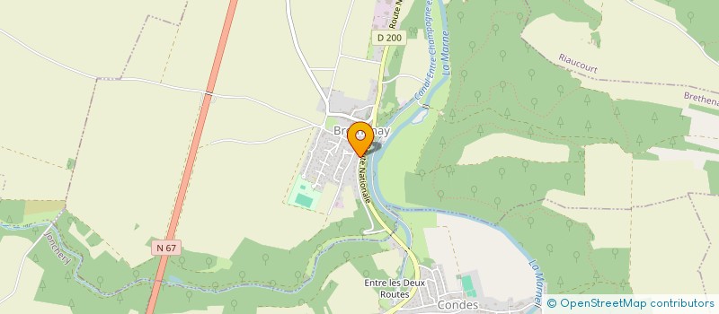 localisation de l'entreprise SCI DE LA COTE AU BUIS à BRETHENAY
