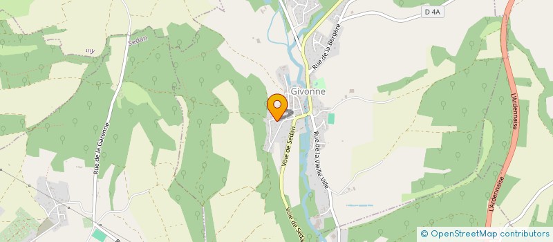 localisation de l'entreprise SCI DE LA COTE AUX RENARDS  GIVONNE