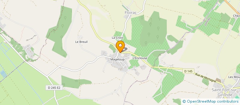 localisation de l'entreprise SCI DE LA COTE DE BEAUTE  FLOIRAC