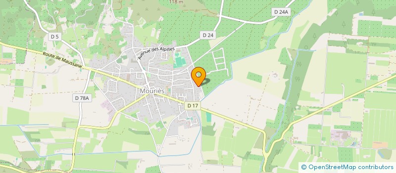 localisation de l'entreprise SCI DE LA COTE DE VOISINS  MOURIES