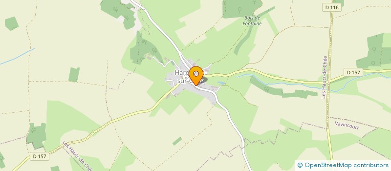 localisation de l'entreprise SCI DE LA COTE DES BRETELLES  LES HAUTS-DE-CHEE