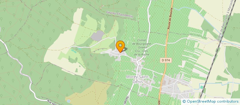 localisation de l'entreprise SCI DE LA COTE ROTIE  MOREY-SAINT-DENIS