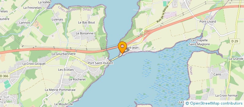 localisation de l'entreprise SCI DE LA COTRIADE  LA VILLE-ES-NONAIS