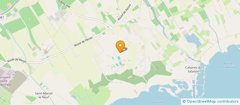 localisation de l'entreprise SCI DE LA COUARCHE  MAUGUIO