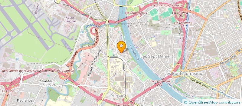 localisation de l'entreprise SCI DE LA COUR à TOULOUSE