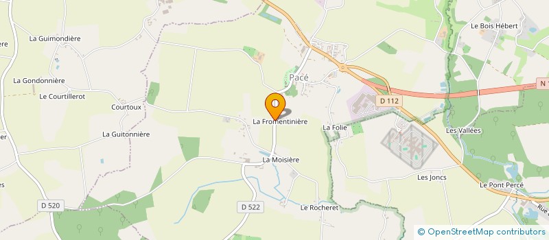 localisation de l'entreprise SCI DE LA COUR à PACE