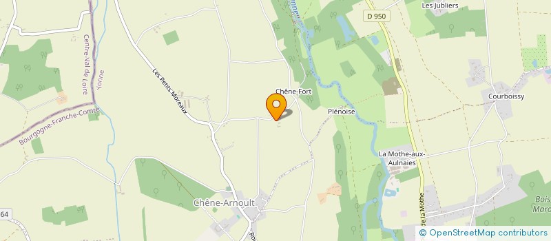 localisation de l'entreprise SCI DE LA COUR AUX BAUDES à CHARNY OREE DE PUISAYE
