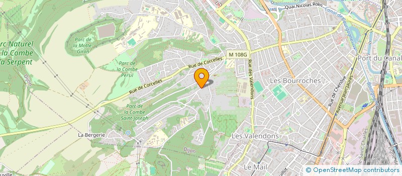localisation de l'entreprise SCI DE LA COUR BERNIER à DIJON