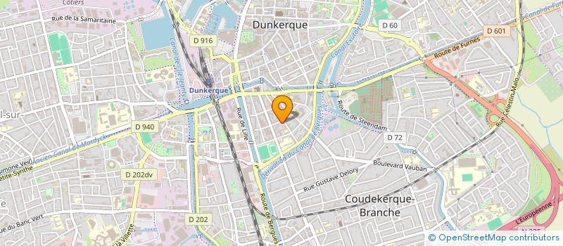 localisation de l'entreprise SCI DE LA COUR BONNEAU à DUNKERQUE