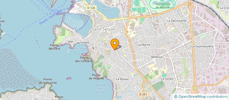 localisation de l'entreprise SCI DE LA COUR DES TROIS ROYS  SAINT-MALO