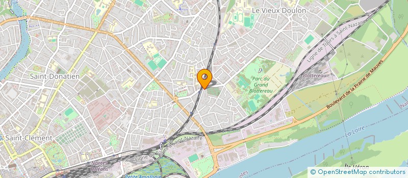 localisation de l'entreprise SCI DE LA COUR DU BOIS à NANTES