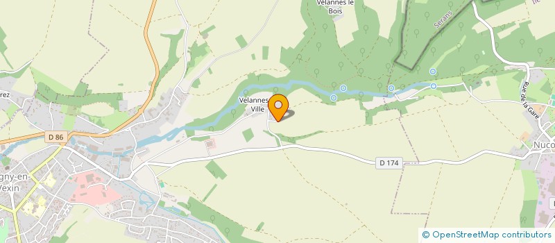 localisation de l'entreprise SCI DE LA COUR DU CYGNE  MAGNY-EN-VEXIN