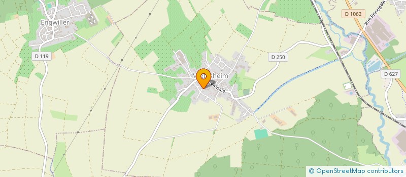 localisation de l'entreprise SCI DE LA COUR DU JARDIN  MIETESHEIM