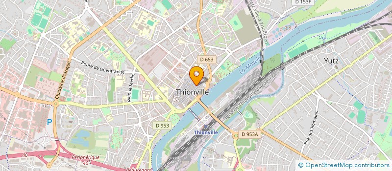 localisation de l'entreprise SCI DE LA COUR DU MERSCH à THIONVILLE