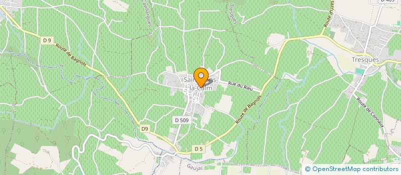 localisation de l'entreprise SCI DE LA COUR DU ROY  SAINT-PONS-LA-CALM