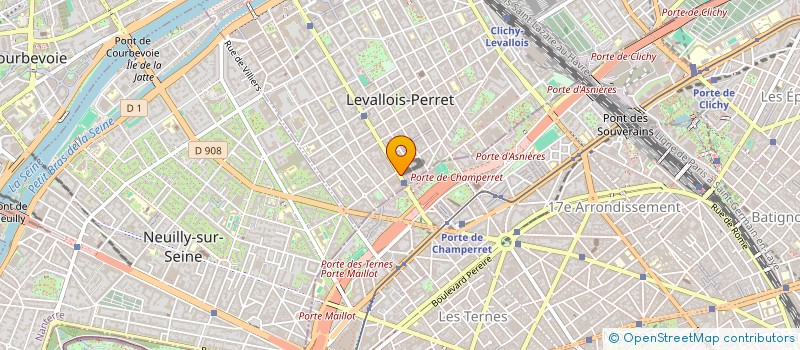 localisation de l'entreprise SCI DE LA COUR GRAVEE à LEVALLOIS-PERRET