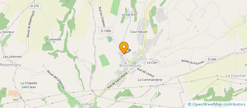localisation de l'entreprise SCI DE LA COUR HOULET à LE PRE D'AUGE
