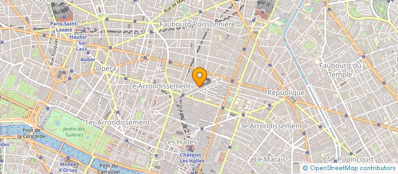 localisation de l'entreprise SCI DE LA COUR LANOY REAUMUR  PARIS