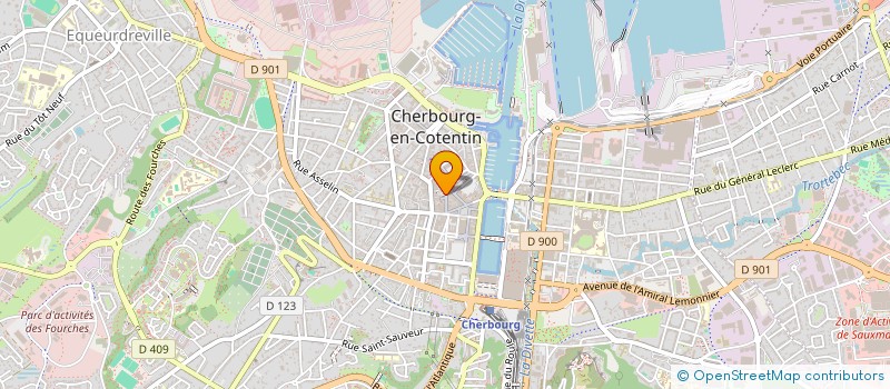 localisation de l'entreprise SCI DE LA COUR MARIE à CHERBOURG-EN-COTENTIN