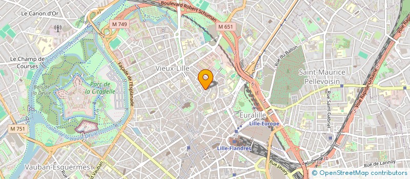 localisation de l'entreprise SCI DE LA COURONNE BIS à LILLE
