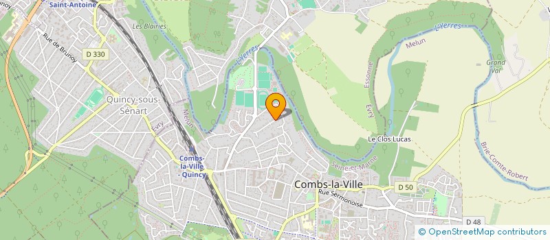 localisation de l'entreprise SCI DE LA COUTURE  COMBS-LA-VILLE