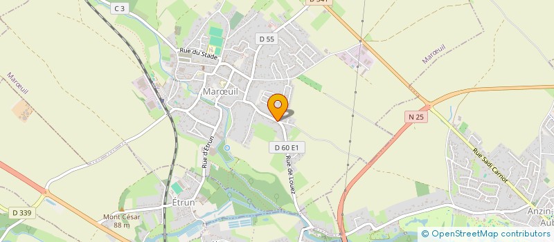 localisation de l'entreprise SCI DE LA COUTURE AUX MARAIS à MARŒUIL