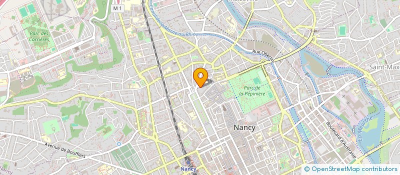 localisation de l'entreprise SCI DE LA CRAFFE  NANCY