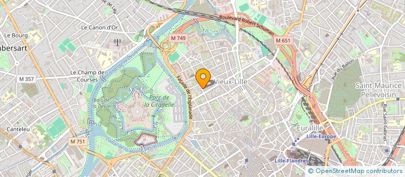localisation de l'entreprise SCI DE LA CRECHE à LILLE