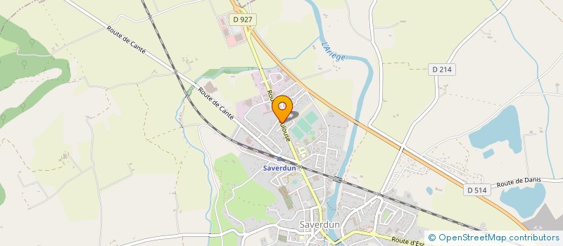 localisation de l'entreprise SCI DE LA CREMADE à SAVERDUN
